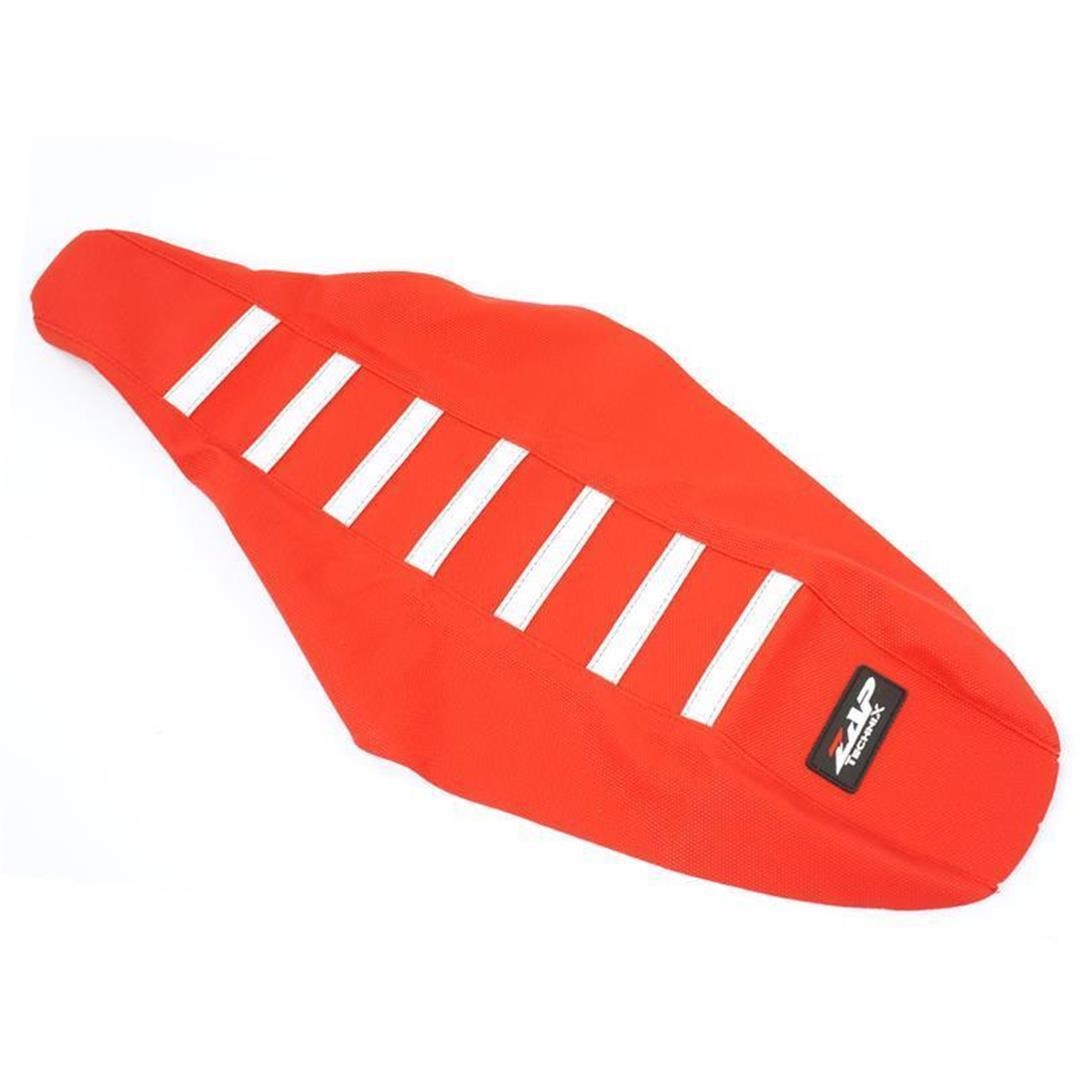 ZAP RIB-Grip Sitzbezug CRF 450 17-, 250 18- Rot/Weiß Honda Bezüge ZAP-Technix-Shop