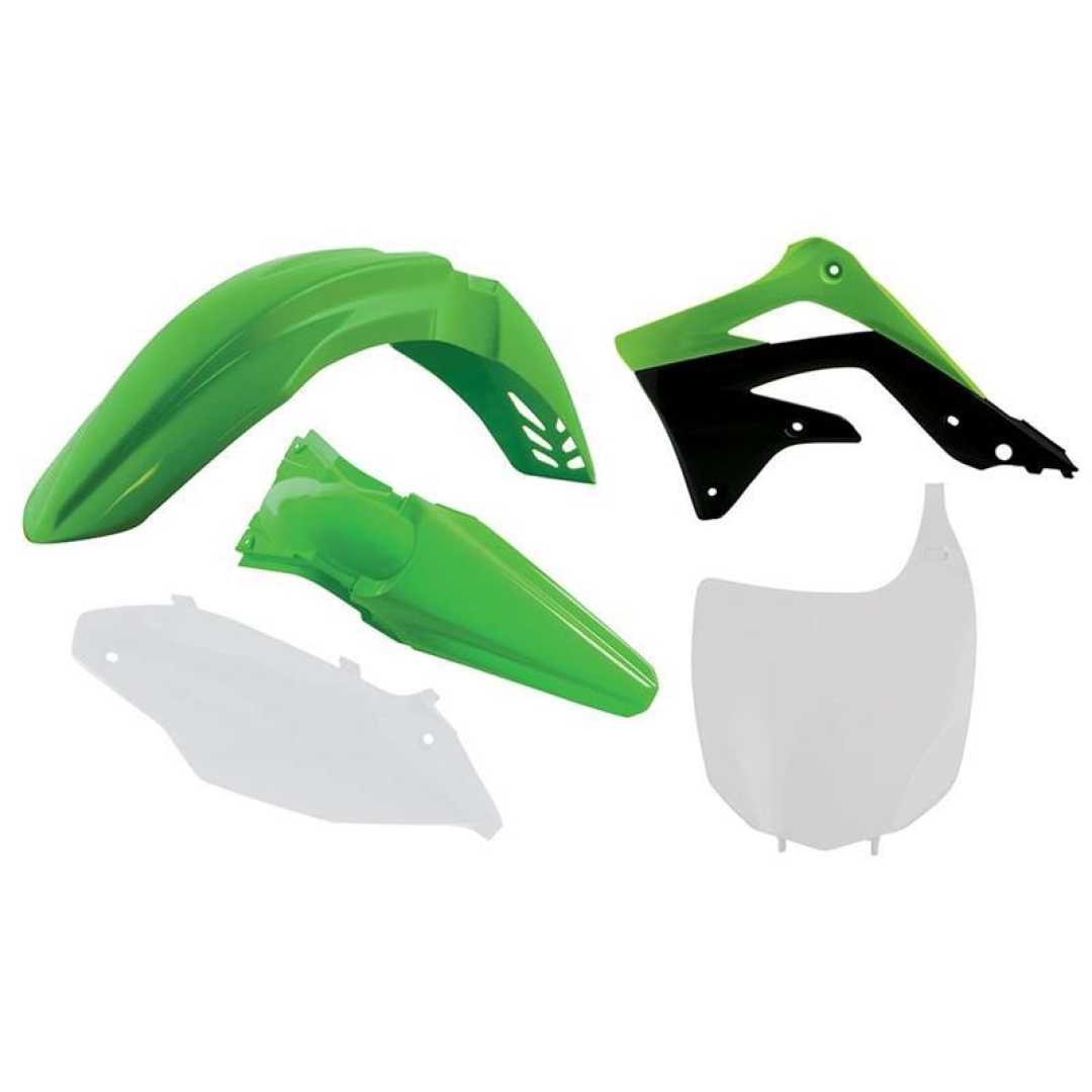 Plastikkit Kawasaki KXF 450 2012  OEM 2012 Kawasaki Plastik-Kits ZAP-Technix-Shop