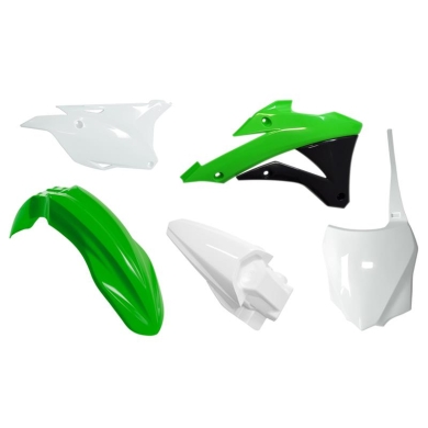 Plastikkit Kawasaki KX 85 14-  OEM 16  Grün/Schwarz Kawasaki Plastik-Kits ZAP-Technix-Shop
