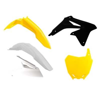Plastikkit RMZ 450 08-17 Gelb/Schwarz US 2015 5 tlg. Suzuki Plastikkits ZAP-Technix-Shop
