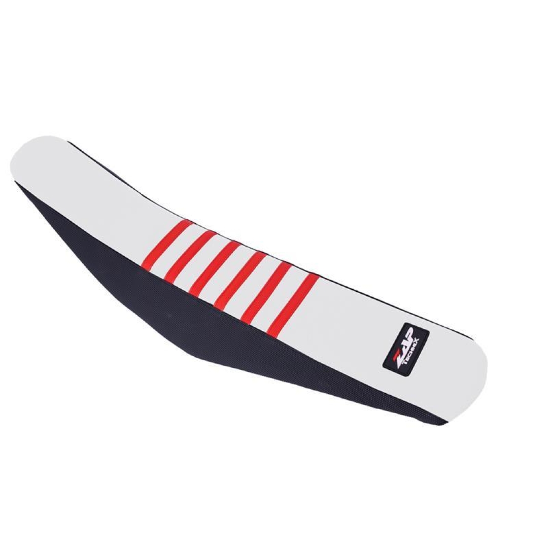 ZAP RIB-Grip Sitzbezug RMZ 250 10-18 Schwarz/Weiss/Rot Suzuki Bezüge ZAP-Technix-Shop