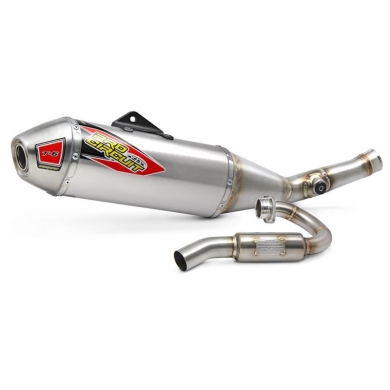 Pro Circuit T-6  Stainless Steel System Kawasaki KX 250F 17-19 SS/AL Kawasaki 4T Komplett Anlage ZAP-Technix-Shop
