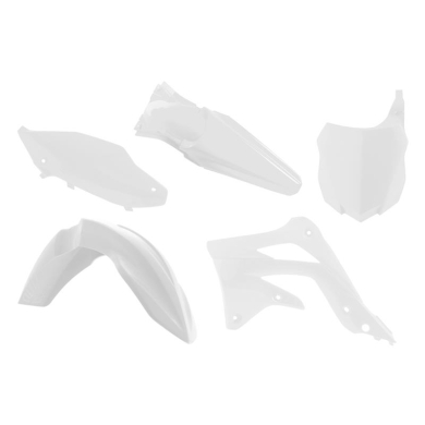 Plastikkit Kawasaki KXF 450 13-15  Weiß 5 tlg. Kawasaki Plastik-Kits ZAP-Technix-Shop