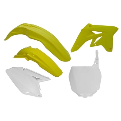 Plastikkit RMZ 250 07-09 5tlg. Original Gelb/Weiß Suzuki Plastikkits ZAP-Technix-Shop