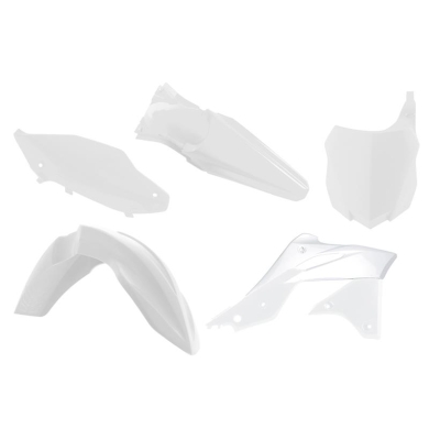 Plastikkit Kawasaki KXF 250 13-16  Weiß 5 tlg. Kawasaki Plastik-Kits ZAP-Technix-Shop