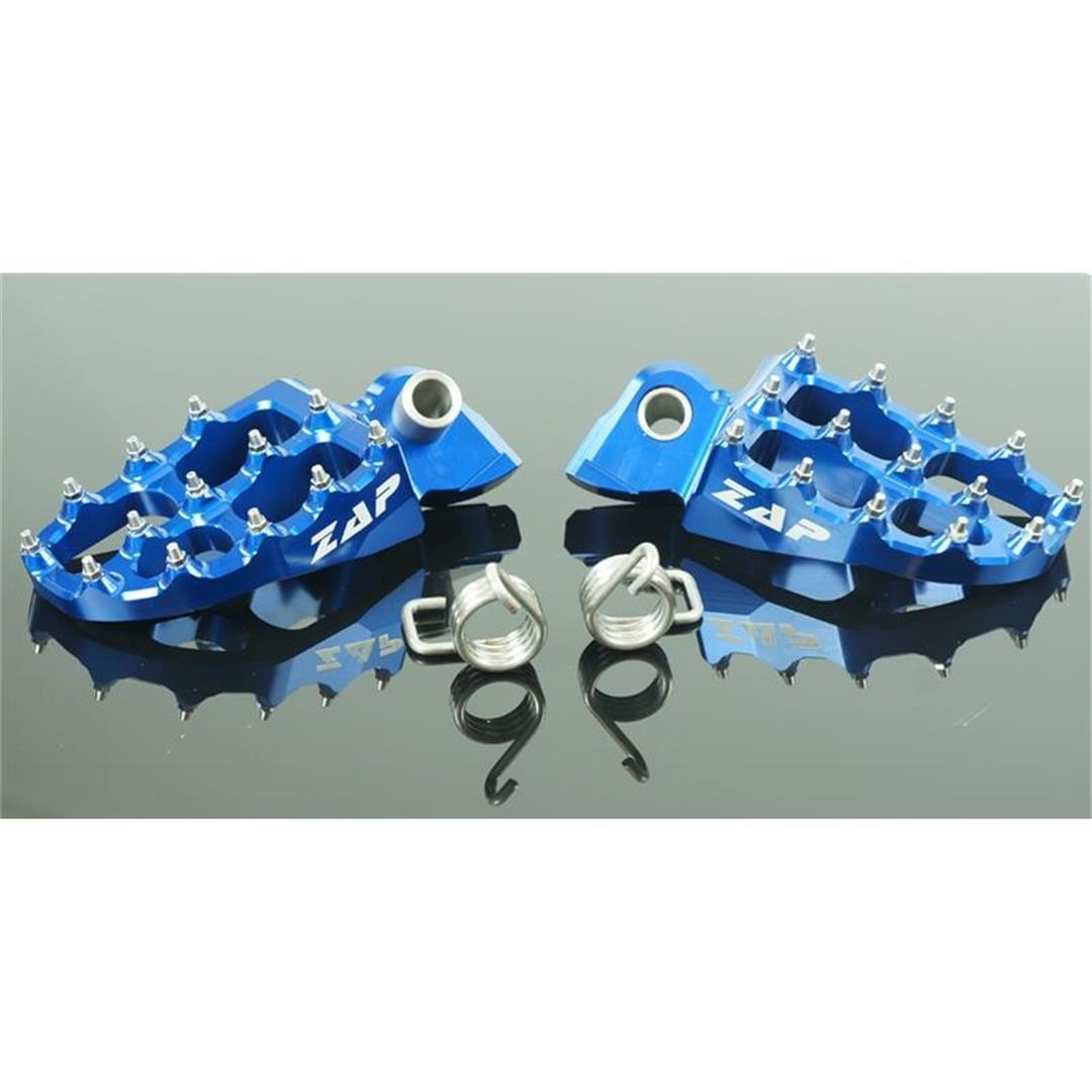 ZAP E-Peg Fußrasten für Yamaha, GasGas, KTM/HSQ -16, Fantic Blau Gas Gas Fußrasten ZAP-Technix-Shop