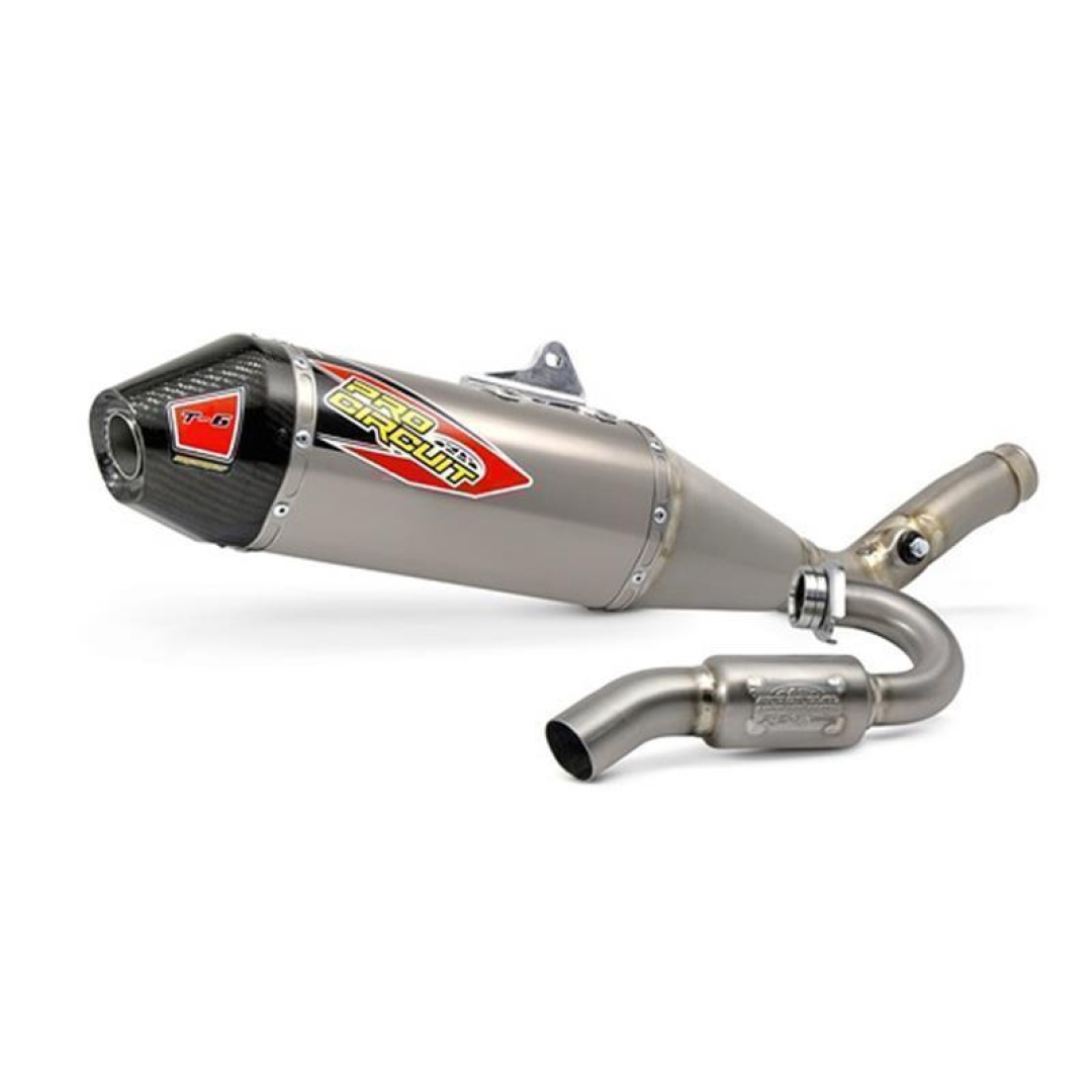 Pro Circuit T-6 GP System Kawasak KXF 250 09- 16 SS/Ti/CR Kawasaki 4T Komplett Anlage ZAP-Technix-Shop