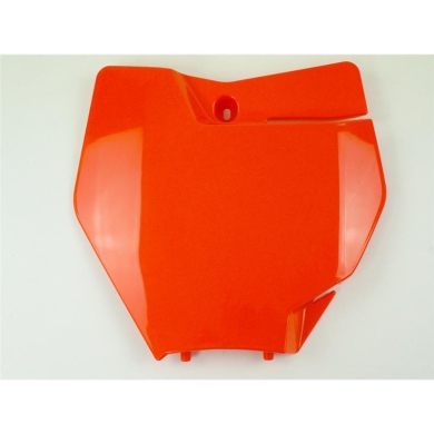 Nummerntafel vorn SX/SXF 16-18 Orange RTech KTM Nummerntafeln ZAP-Technix-Shop