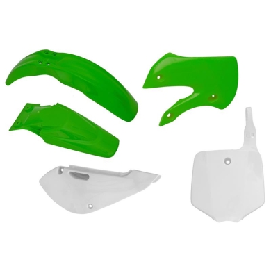 Plastikkit Kawasaki KX 65 2001-  OEM  Grün/Weiß Kawasaki Plastik-Kits ZAP-Technix-Shop