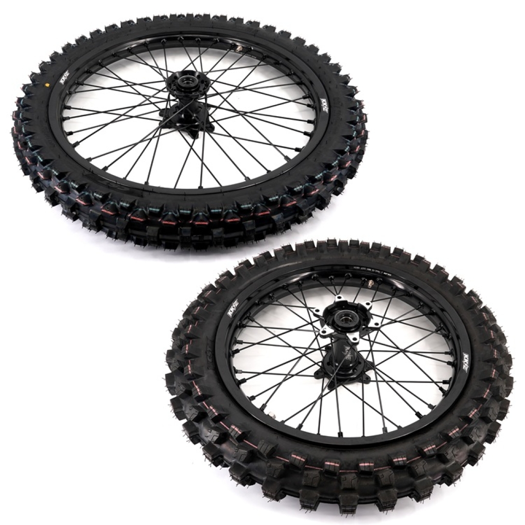 KKE Radsatz für SUR-RON Ultra Bee 21/18 Schwarz mit CST MX Reifen Montiert SUR-RON Ultra Bee ZAP-Technix-Shop