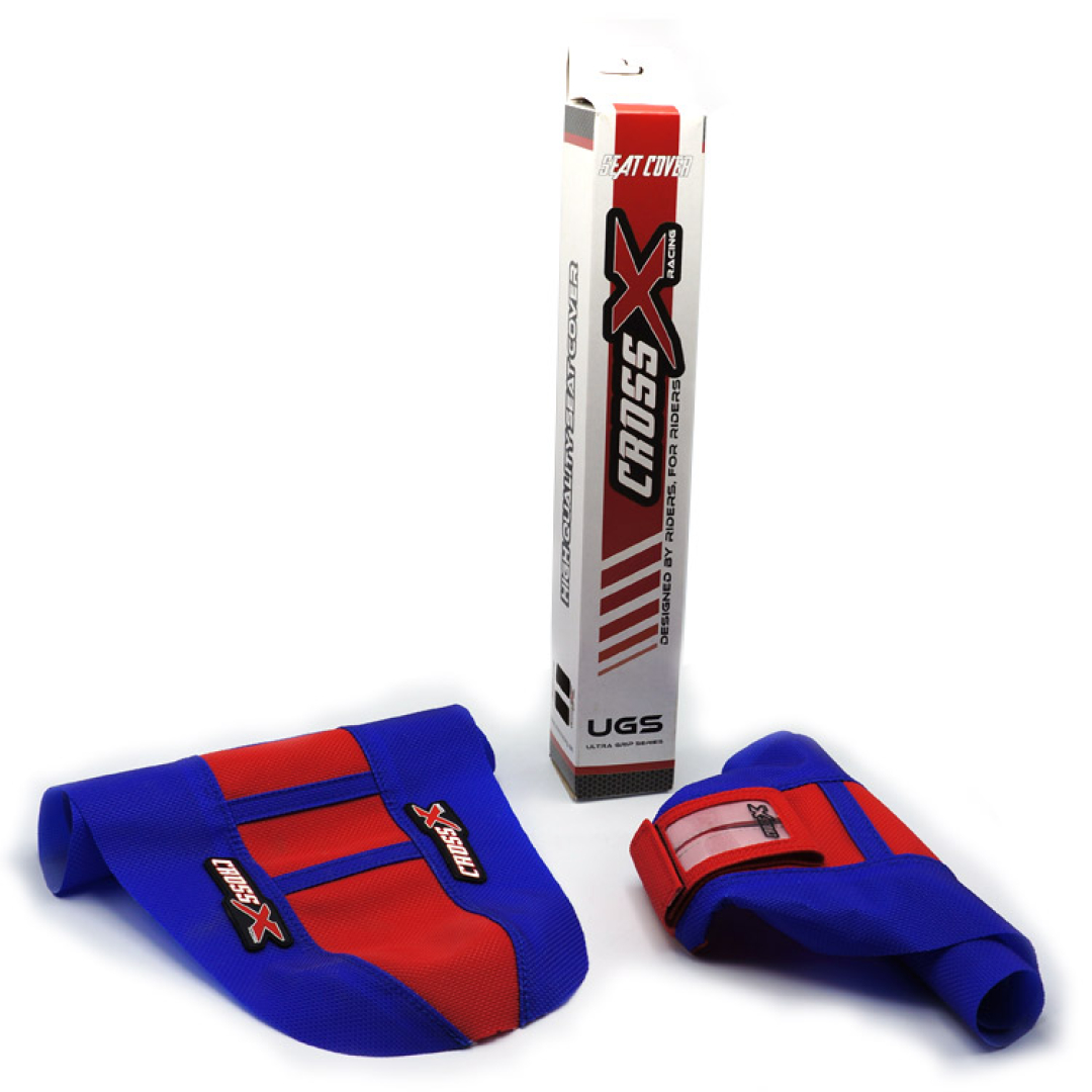 CrossX Factory Sitzbezug für Beta RR/RS 2020- Blau/Rot mit Tasche Zulauf ZAP-Technix-Shop