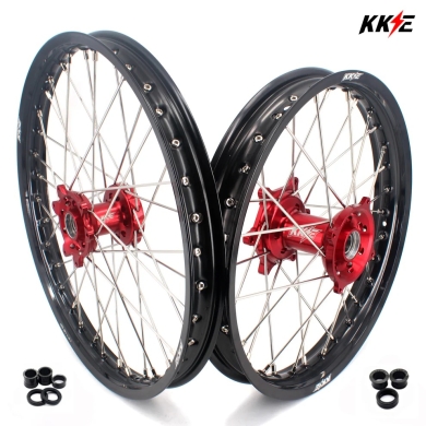 KKE Radsatz für Fantic XX/XE 125/250 2t 20-, XXF/XEF 4t 20- 21×1.60/19×2.15 Rot Zulauf ZAP-Technix-Shop