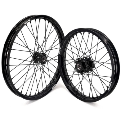 KKE/VMX Radsatz Sur-ron Light Bee 21×1.60/18×1.85 Schwarz Zulauf ZAP-Technix-Shop