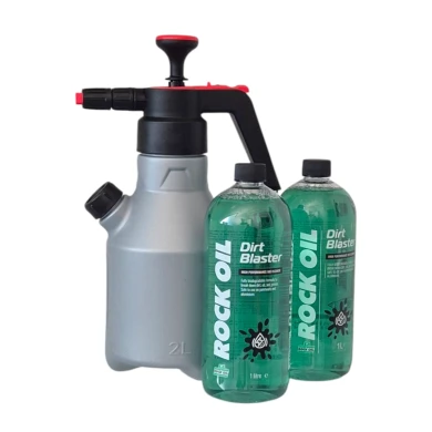 Rock Oil Dirt Blaster 2 L + 2 L Schaumsprüher – Ready to Clean! Pflegemittel ZAP-Technix-Shop