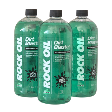Rock Oil Dirt Blaster 3x 1 L – Hochwirksamer Reiniger für dein Offroad-Bike Pflegemittel ZAP-Technix-Shop