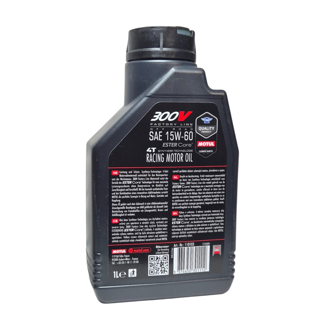 Motoröl MOTUL 300V Off Road 15W60 1L 4 Takt Motorenöl ZAP-Technix-Shop